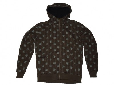 QuikSilver 933 SHERPA ALLOVER ZIP FL BARK 